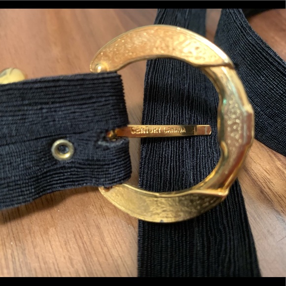 Century Canada Vintage fabric belt size 34-38 - Picture 3 of 7